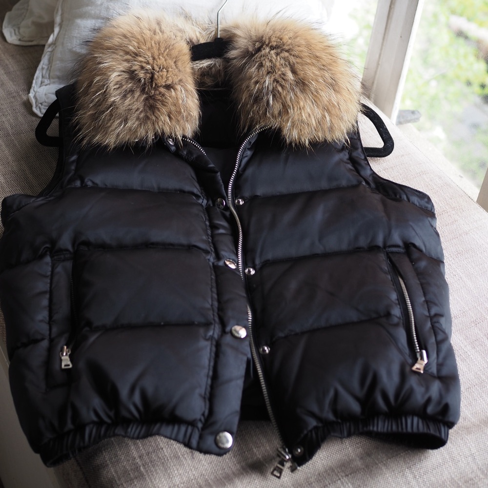 Andrew Marc Faux Fur Vest